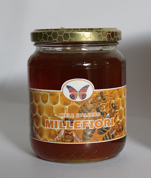 Miele Millefiori - vaso da 500 gr